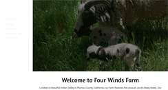 Desktop Screenshot of fourwindswool.com